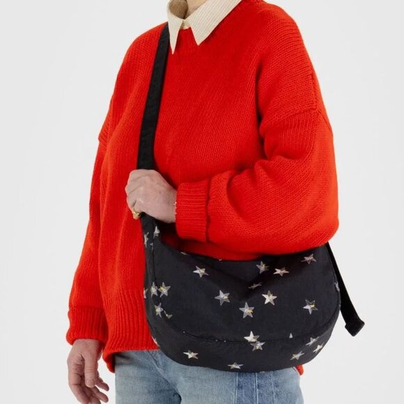 NWT Baggu Medium Crescent Bag - Stars - Picture 9 of 10